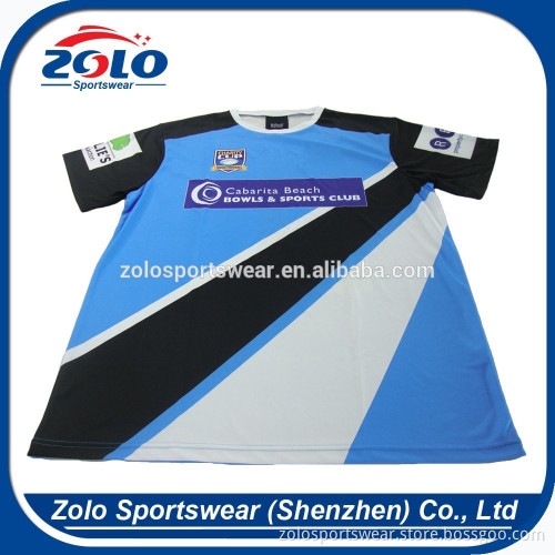 Awesome sublimation printing touch football shirts for men
